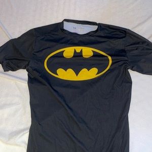 Under Armour Mens compression Batman shirt large